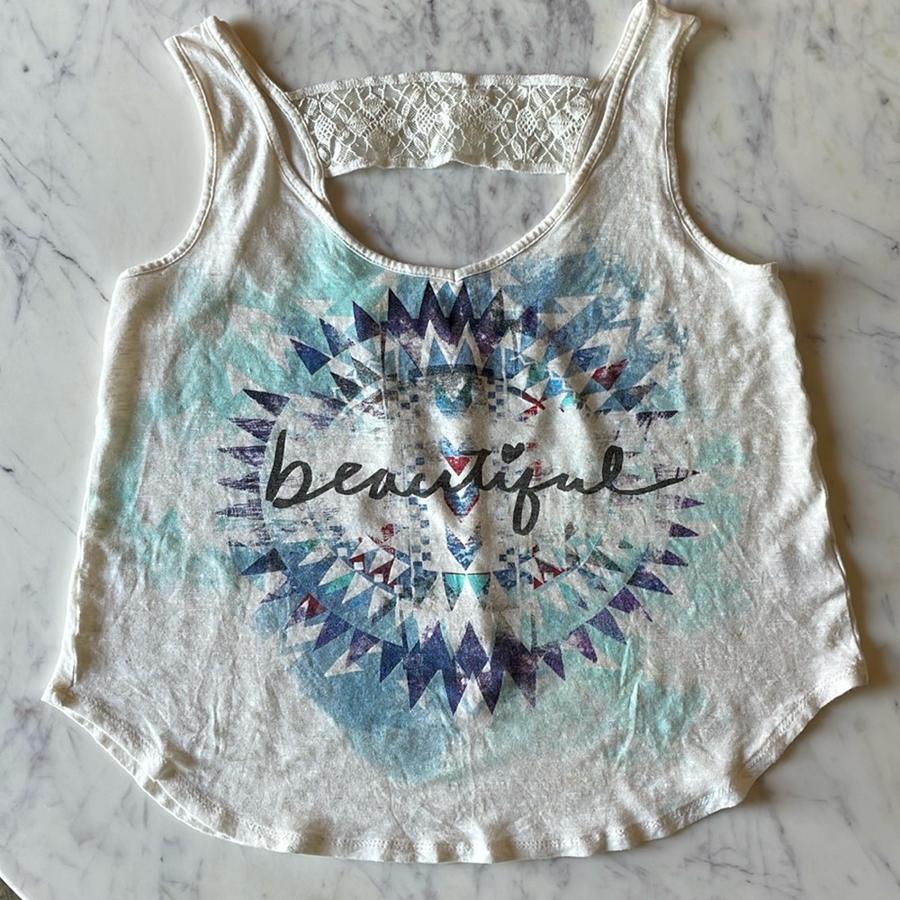 Love on a Hanger Bohemian Tank Size Extra Small